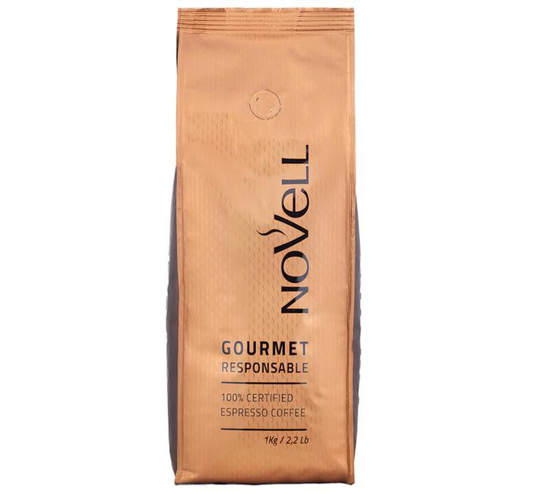 Novell Coffee Beans Gourmet Responsable Arabica/Robusta - 1kg image number 0