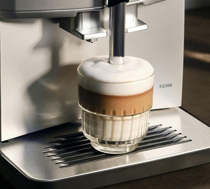 Expresso Broyeur SIEMENS EQ300 - TF305E04 Inox et Titane m&eacute;tallis&eacute; image number 6