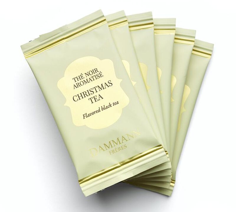 Dammann Fr&egrave;res Christmas Black Tea in a Gift Set x 6 Tea Bags image number 2