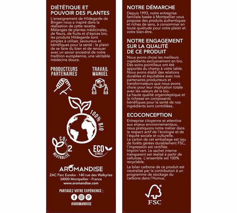 Aromandise Organic Golden Latte Turmeric & Ginger - 60g image number 2