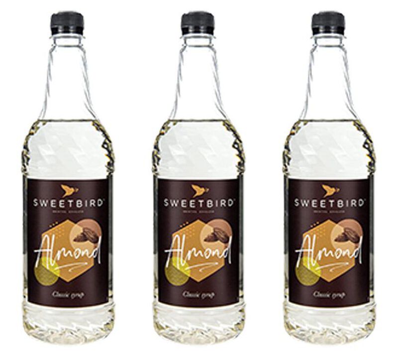 Lot de 3 Sirops Amande 3 x 1L - SWEEETBIRD image number 0