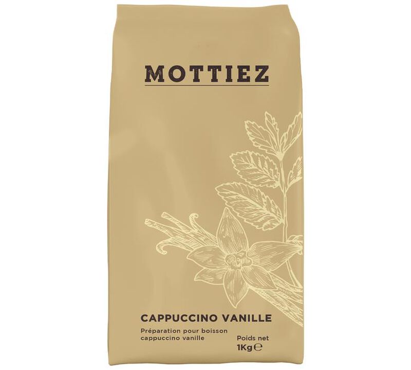 Mottiez Vanilla Cappuccino Instant Coffee - 1kg image number 0