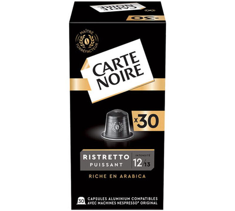 90 capsules compatibles Nespresso* Original Ristretto Puissant n&deg;12 - CARTE NOIRE image number 4