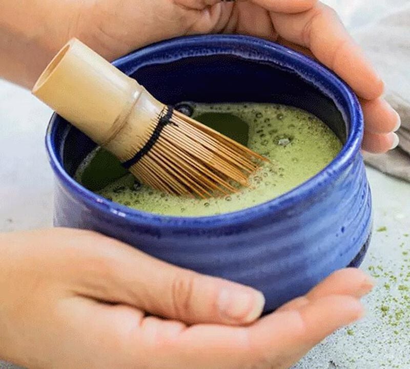 Bol pour matcha Chawan bleu - AROMANDISE image number 1