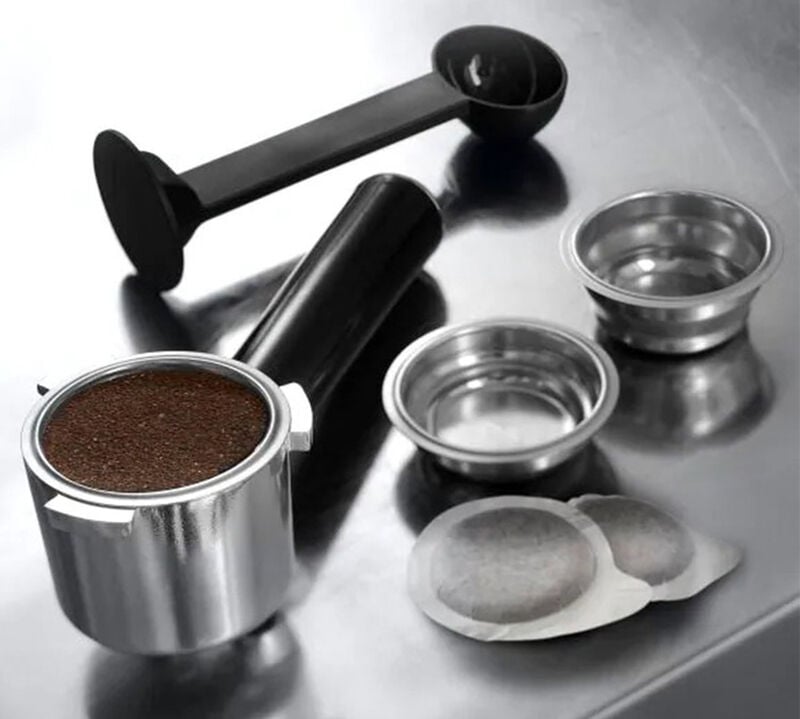 Machine expresso DELONGHI Dedica EC695.M inox bross&eacute; image number 5