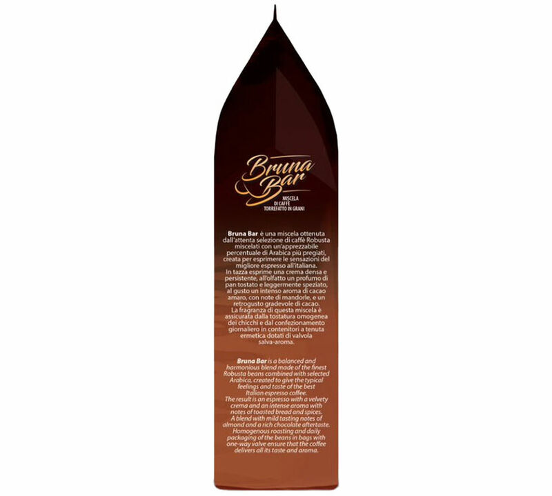 Zicaff&egrave; Linea Bruna coffee beans 1kg image number 4