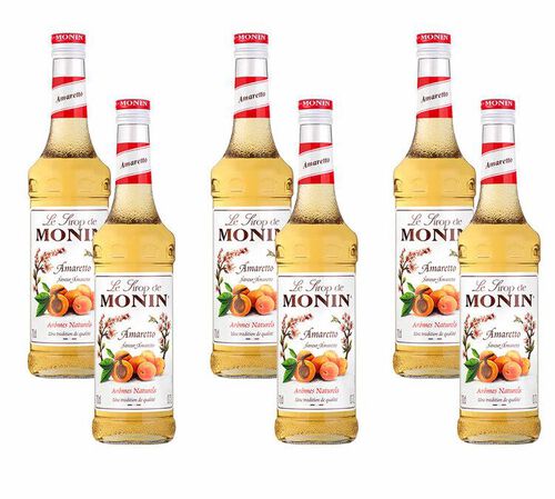 Lot de 6 Sirops Amaretto 6 x 70cl - MONIN
