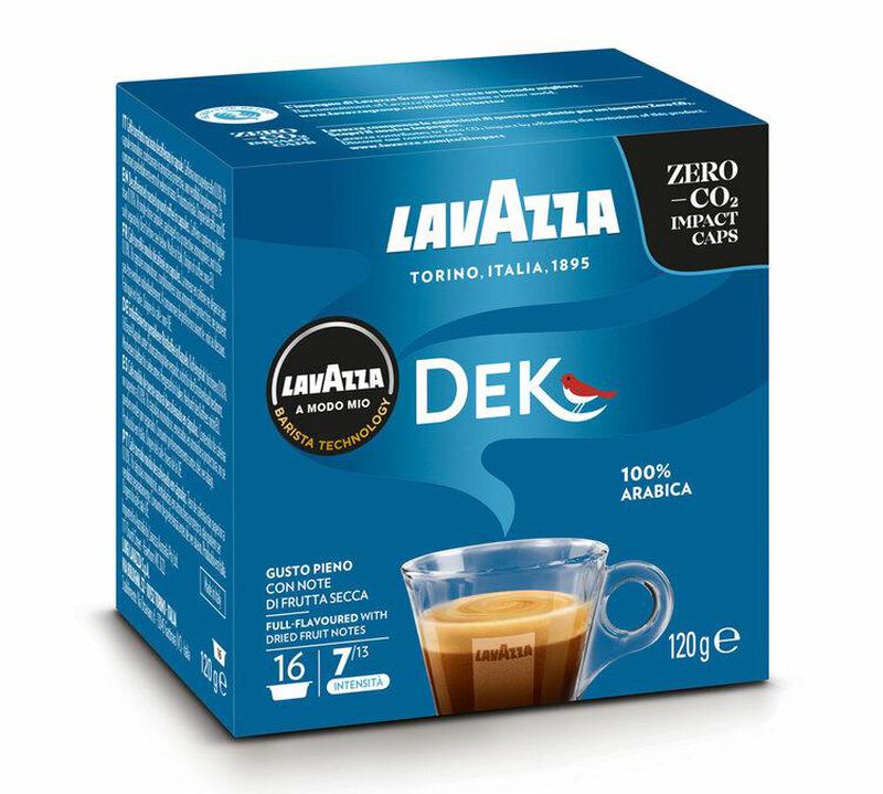 Lavazza Dek Cremoso A Modo Mio coffee pods x 128 image number 4