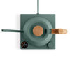 Fellow - Wasserkocher -  0.9L -  Smoke Green + Ahornholzgriff image number 3