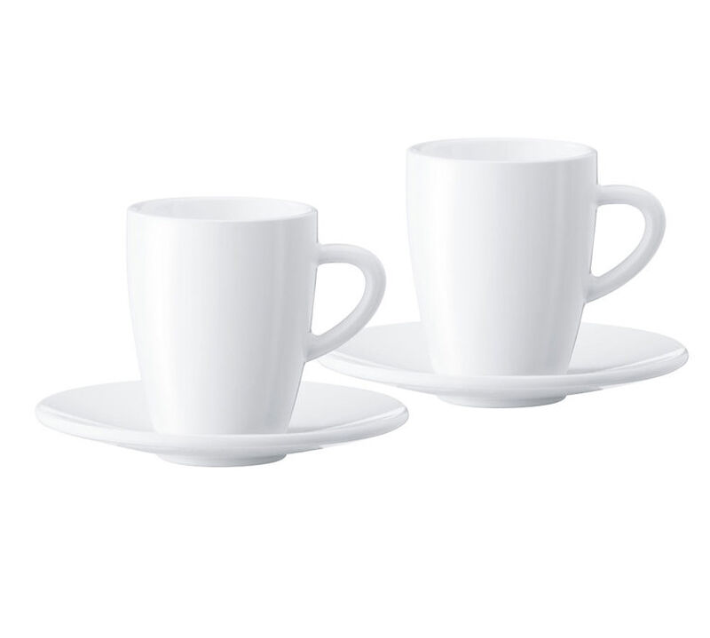 Tasses - JURA - tasses + sous tasses espresso 8cl x2 image number 0