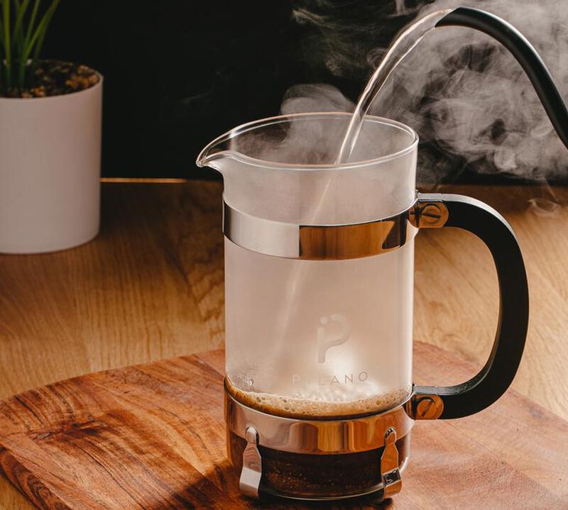 Pylano Cafeti&egrave;re 8-cups + Organic Coffee Discovery Pack - 2 x 250g image number 1