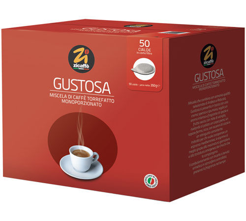 Gustosa ESE pods x 50 - Zicaff&egrave; image number 1