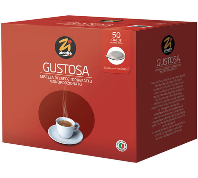 Gustosa ESE pods x 50 - Zicaff&egrave; image number 1