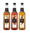 Lot de 3 Sirops 1883 Routin Vanille - Caramel - Noisette  - Bouteille Plastique - 3x1L image number 0