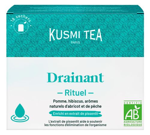 Kusmi Tea - Infusio Rituale Drenante Bio - 18 bustine