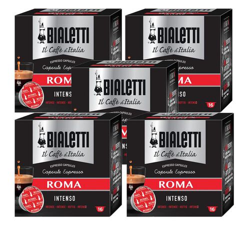 Bialetti Mokespresso Capsules Roma x 80 coffee pods