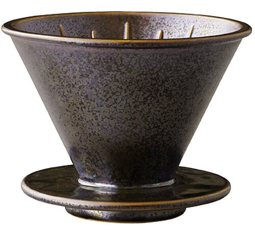 Black 4-cup Kinto Dripper SCS-S01