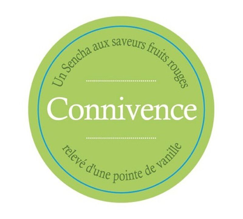 Connivence fruity Green Tea - 20 chiffon tea bags - Comptoir Fran&ccedil;ais du Th&eacute; image number 2