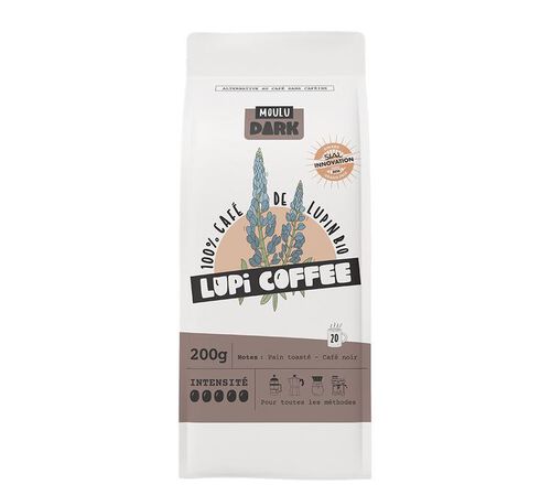 Lupi Coffee- Bio-Lupinkaffee &ndash; Dark &ndash; gemahlen &ndash; 200 g image number 1