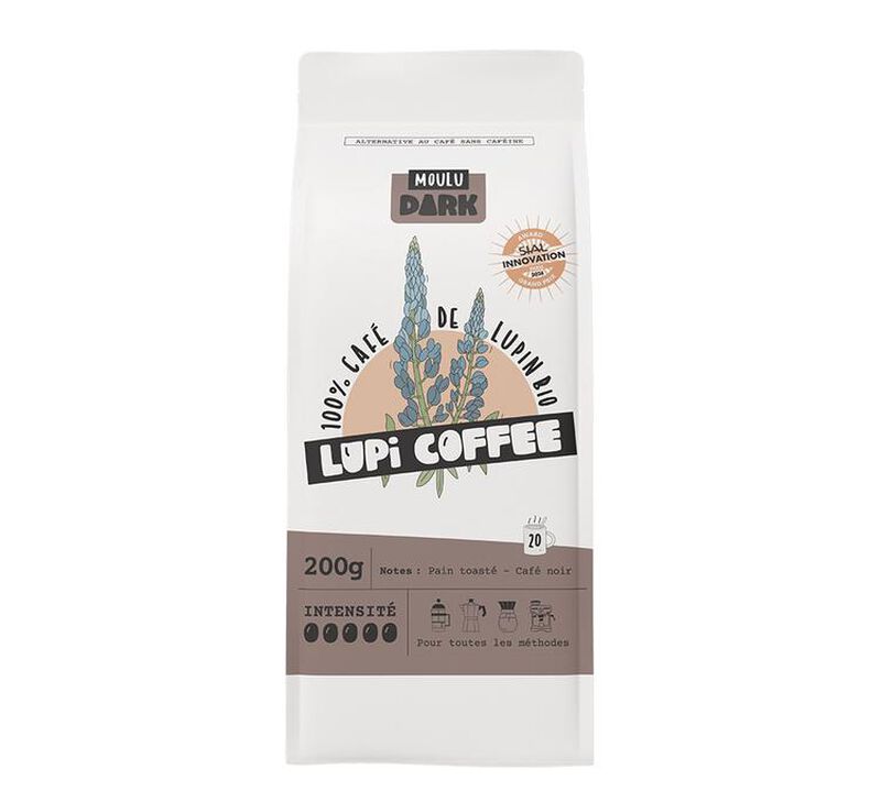 Lupi Coffee- Bio-Lupinkaffee &ndash; Dark &ndash; gemahlen &ndash; 200 g image number 1