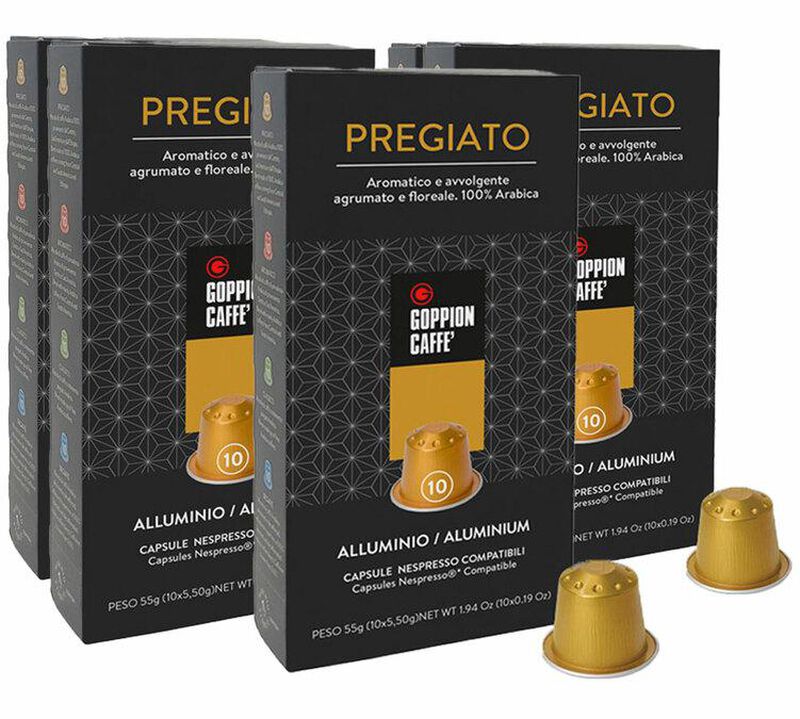 50 capsule compatibili Nespresso* Original Pregiato &ndash; Goppion image number 0