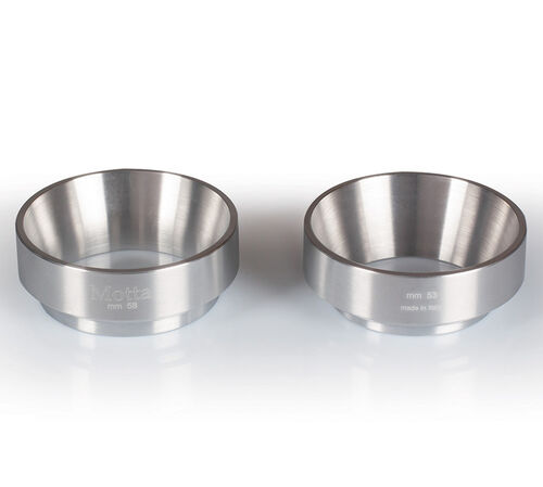 Motta - Set di due imbuti impilabili per macinatura 53 e 58 mm