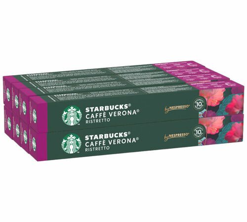 80 Nespresso* Original Compatible Capsules Verona &ndash; STARBUCKS
