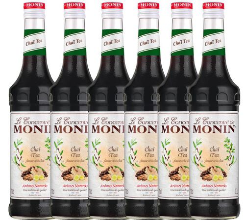 Monin Sirup Chai Tee 6 x 0,7 L
