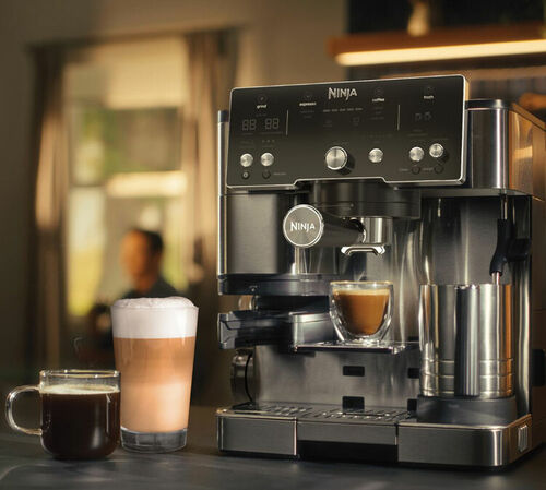 Machine &agrave; caf&eacute; expresso avec broyeur - Ninja Luxe Caf&eacute; Essential Series - Ninja  - Tr&egrave;s bon &eacute;tat image number 2