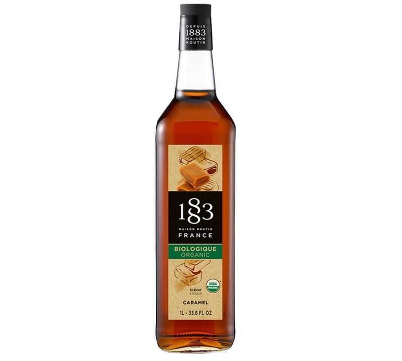 Sirop Caramel BIO - Bouteille verre 1L - 1883 ROUTIN image number 0