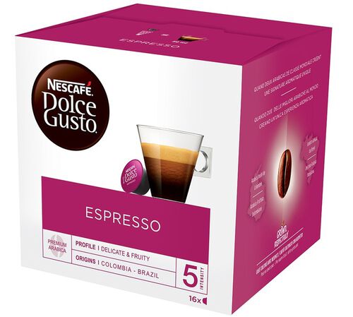 16 Espresso Pods - NESCAFE* DOLCE GUSTO*