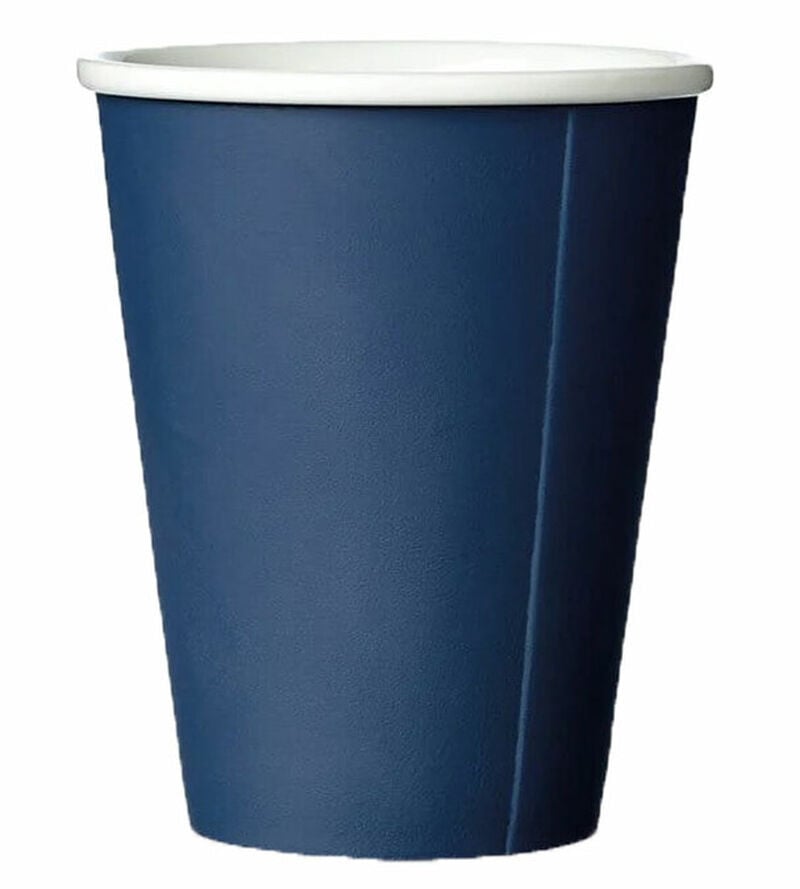 Tasse VIVA SCANDINAVIA Andy en porcelaine Bleu nuit 32 cl image number 0
