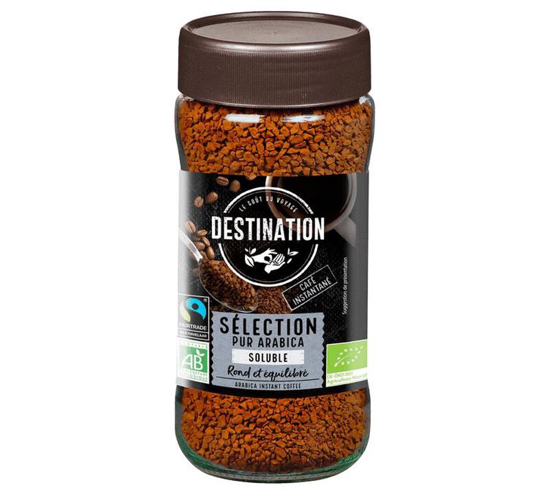 Destination Organic & Fairtrade Instant Coffee - 100g image number 0