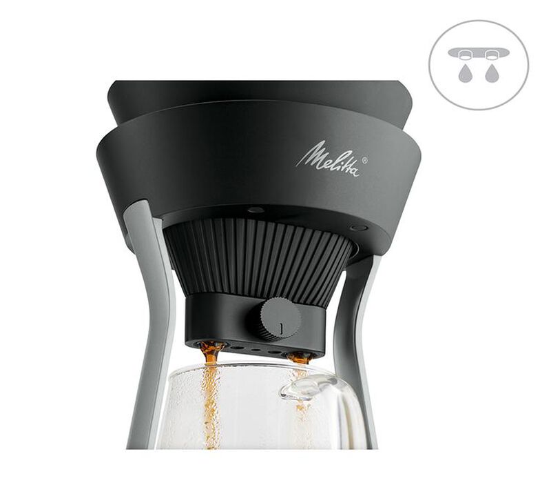 Pour Over AMANO for Slow Coffee - Silver - Melitta image number 3