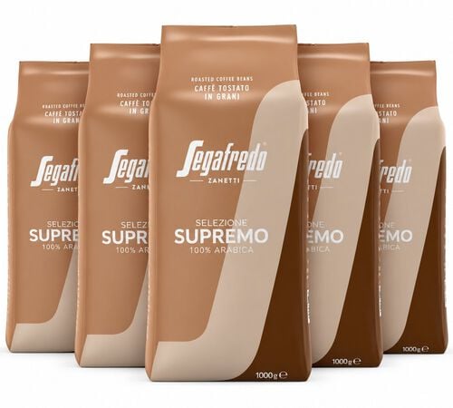 Segafredo - Caff&egrave; in grani - - Supremo 5 kg
