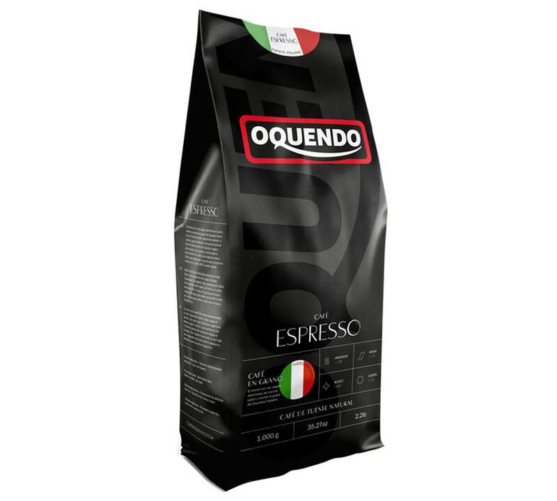 Oquendo Coffee Beans Espresso Tueste Italiano - 1kg image number 0