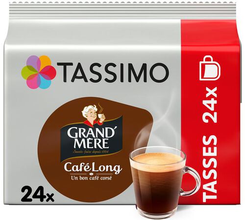 Tassimo Pods Grand M&egrave;re Caf&eacute; Long x 24