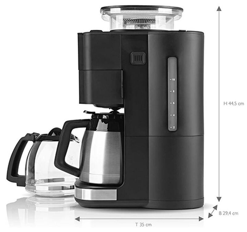 Cafeti&egrave;re avec broyeur - Fresh Aroma Perfect III Duo - BEEM + offre cadeau image number 6