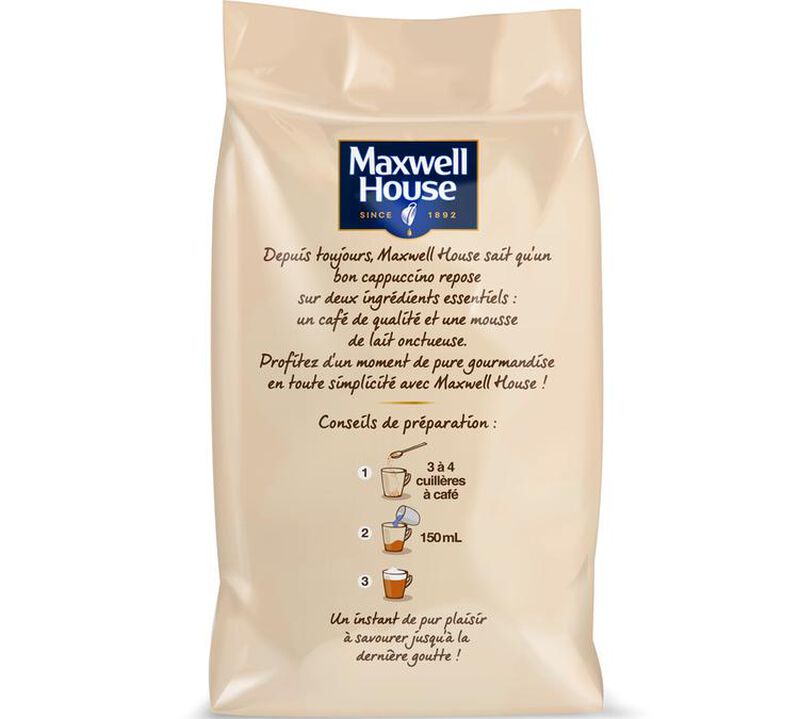 Maxwell House - Cappuccino solubile 235 g image number 1