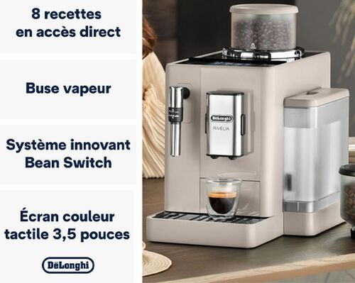 Rivelia FEB 4435.BG Beige Sable - DeLonghi - Tr&egrave;s bon &eacute;tat image number 8