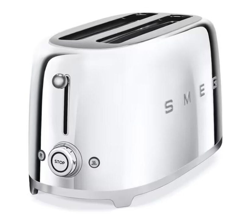 Set Petit-D&eacute;jeuner Grille-Pain TSF02SSEU et Bouilloire KLF03SSEU Chrom&eacute; - SMEG image number 2