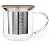 Viva Scandinavia Tea Mug in Glass and Ceramic - 40cl image number 0