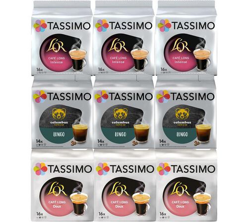 Tassimo Pods Long Coffee Value Pack x 138 image number 0
