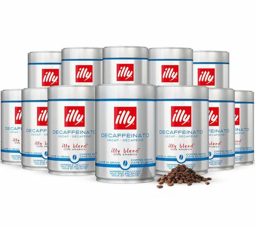 Illy Decaf Coffee Beans - 12 x 250g