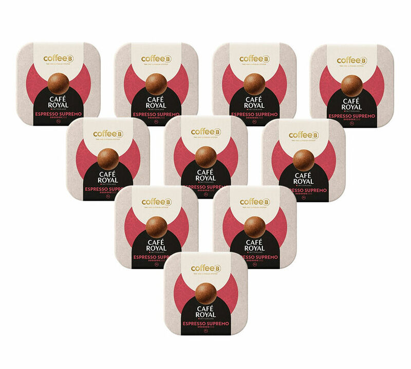 Caf&eacute; Royal - 90 capsule Coffee Balls CoffeeB Espresso Supremo image number 0