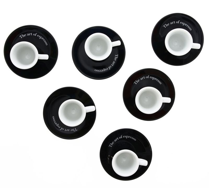 Zicaff&egrave; 'The Art of Espresso' set of 6 cups and saucers image number 8