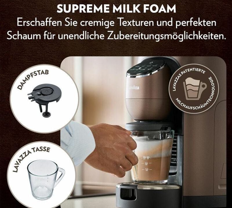 machine &agrave; grains UE - Assoluta "Beans to cup" 10 - marron - LAVAZZA image number 9