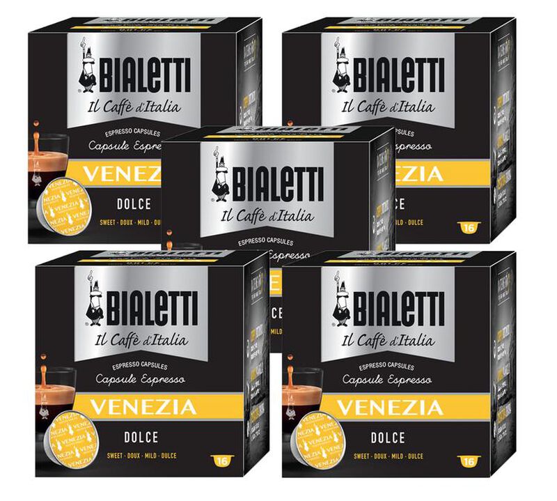 Bialetti Mokespresso Capsules Venezia x 80 coffee pods image number 0