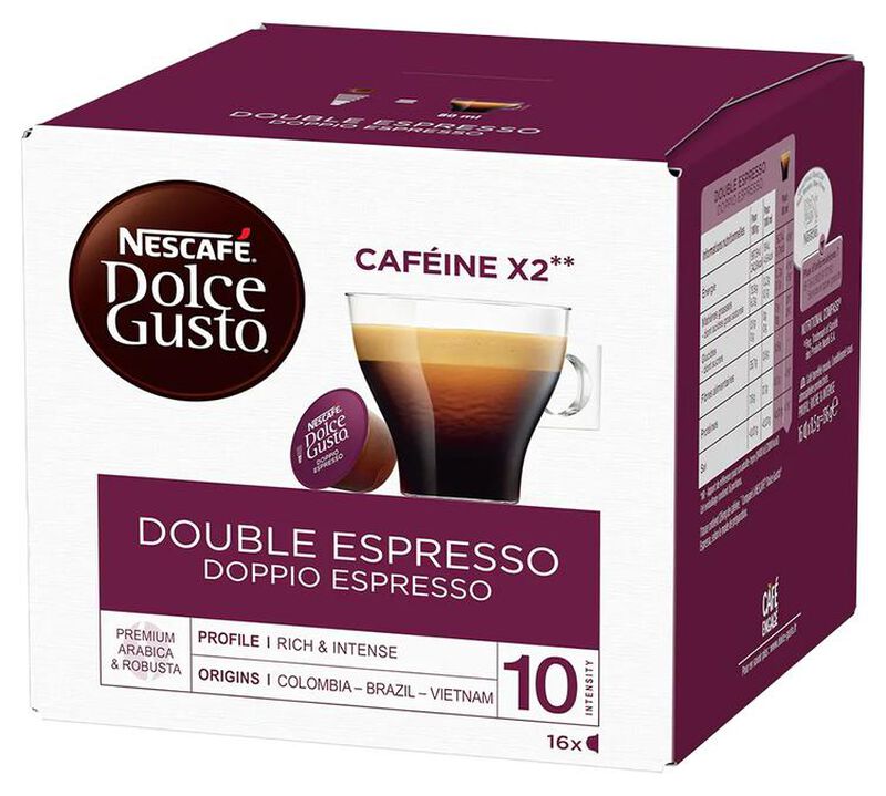 Nescaf&eacute;* Dolce* Gusto* Pods Double Espresso x 16 image number 0