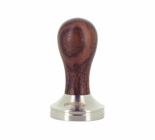Tamper caf&eacute; BARISTATOR 51mm manche bois fonc&eacute; image number 3